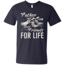 Father and Son Best Friends for Life tshirt - Perfect gift idea for Father's Day CustomCat