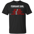 February girl funny T-shirts CustomCat