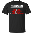 February girl funny T-shirts CustomCat