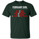 February girl funny T-shirts CustomCat