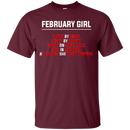 February girl funny T-shirts CustomCat