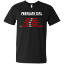 February girl funny T-shirts CustomCat