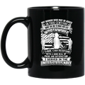 Female Navy Mug A Good Deal Of Pride And Satisfaction I Served In The United States Navy 11oz - 15oz Black Mug