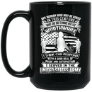 Female Veteran Coffee Mug Female Veteran I Served In The United States Army 11oz - 15oz Black Mug CustomCat