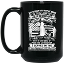 Female Veteran Coffee Mug Female Veteran I Served In The United States Marine Corps 11oz - 15oz Black Mug CustomCat