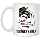 Female Veteran Coffee Mug Female Veteran Unbreakable 11oz - 15oz White Mug CustomCat