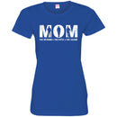 Female Veteran T Shirt Mom The Veteran The Myth The Legend Shirts CustomCat