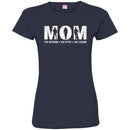 Female Veteran T Shirt Mom The Veteran The Myth The Legend Shirts CustomCat