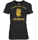 Female Veteran T Shirt Women's Army Corps Veteran Shirts GearLaunch