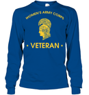 Female Veteran T Shirt Women's Army Corps Veteran Shirts GearLaunch