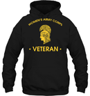 Female Veteran T Shirt Women's Army Corps Veteran Shirts GearLaunch