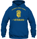 Female Veteran T Shirt Women's Army Corps Veteran Shirts GearLaunch