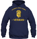 Female Veteran T Shirt Women's Army Corps Veteran Shirts GearLaunch