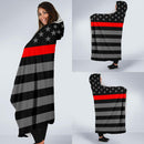 Fire Fighter Unique Design Of Hooded Blanket interestprint