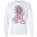 Firefighter Breast Cancer Awareness Pink Ribbon Gift Female Tee Shirt CustomCat