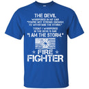 Firefighter T-Shirt Firefighter And Nurse Hope Taken Survivors Dept Fire Tee Shirts CustomCat