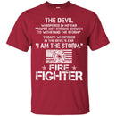 Firefighter T-Shirt Firefighter And Nurse Hope Taken Survivors Dept Fire Tee Shirts CustomCat