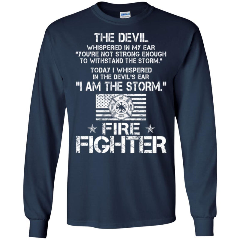 Firefighter T-Shirt Firefighter And Nurse Hope Taken Survivors Dept Fire Tee Shirts CustomCat