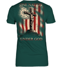 Firefighter T Shirt One Nation Under God Shirts GearLaunch
