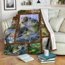 Fishes 3D Fleece Blanket interestprint