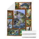 Fishes 3D Fleece Blanket interestprint