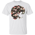 Flower Girl Melanin Girl T-shirts CustomCat