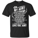 For My Aunt In Heaven Guardian Angel T-shirt CustomCat