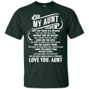 For My Aunt In Heaven Guardian Angel T-shirt CustomCat