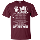 For My Aunt In Heaven Guardian Angel T-shirt CustomCat