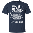 For My Aunt In Heaven Guardian Angel T-shirt CustomCat