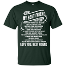 For My Best Friend In Heaven Funny T-shirt CustomCat