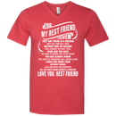 For My Best Friend In Heaven Funny T-shirt CustomCat