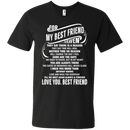 For My Best Friend In Heaven Funny T-shirt CustomCat