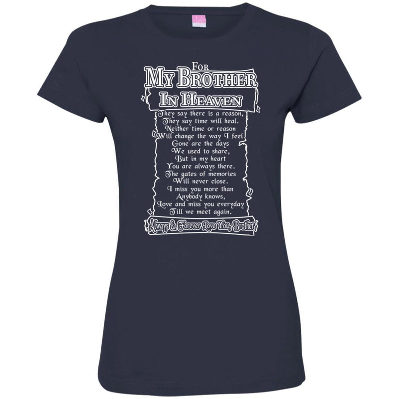 For My Brother In Heaven Amazing T-shirts CustomCat