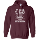 For My Brother in Heaven Funny T-shirt CustomCat