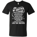 For My Brother in Heaven Funny T-shirt CustomCat