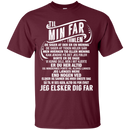 For My Dad In Heaven Danish T-shirt CustomCat