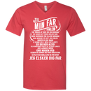 For My Dad In Heaven Danish T-shirt CustomCat