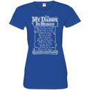 For My Daddy In Heaven T-shirts CustomCat