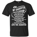For My Daughter In Heaven T-shirt CustomCat