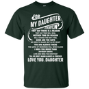 For My Daughter In Heaven T-shirt CustomCat