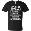 For My Daughter In Heaven T-shirt CustomCat