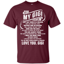 For My Gigi In Heaven T-shirt CustomCat