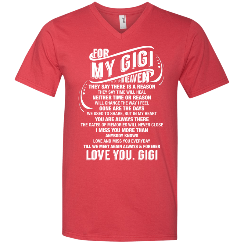 For My Gigi In Heaven T-shirt CustomCat