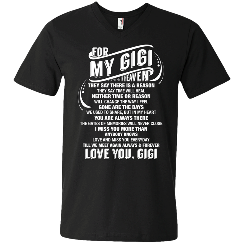 For My Gigi In Heaven T-shirt CustomCat