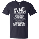 For My Gigi In Heaven T-shirt CustomCat
