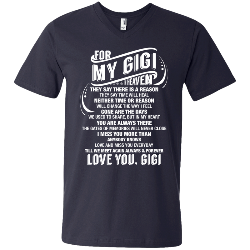 For My Gigi In Heaven T-shirt CustomCat