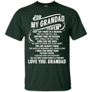 For My Grandad In Heaven T-shirt CustomCat