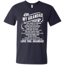 For My Grandad In Heaven T-shirt CustomCat