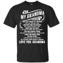 For My Grandma In Heaven T-shirt CustomCat